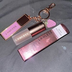 LAWLESS lipgloss bag charm set